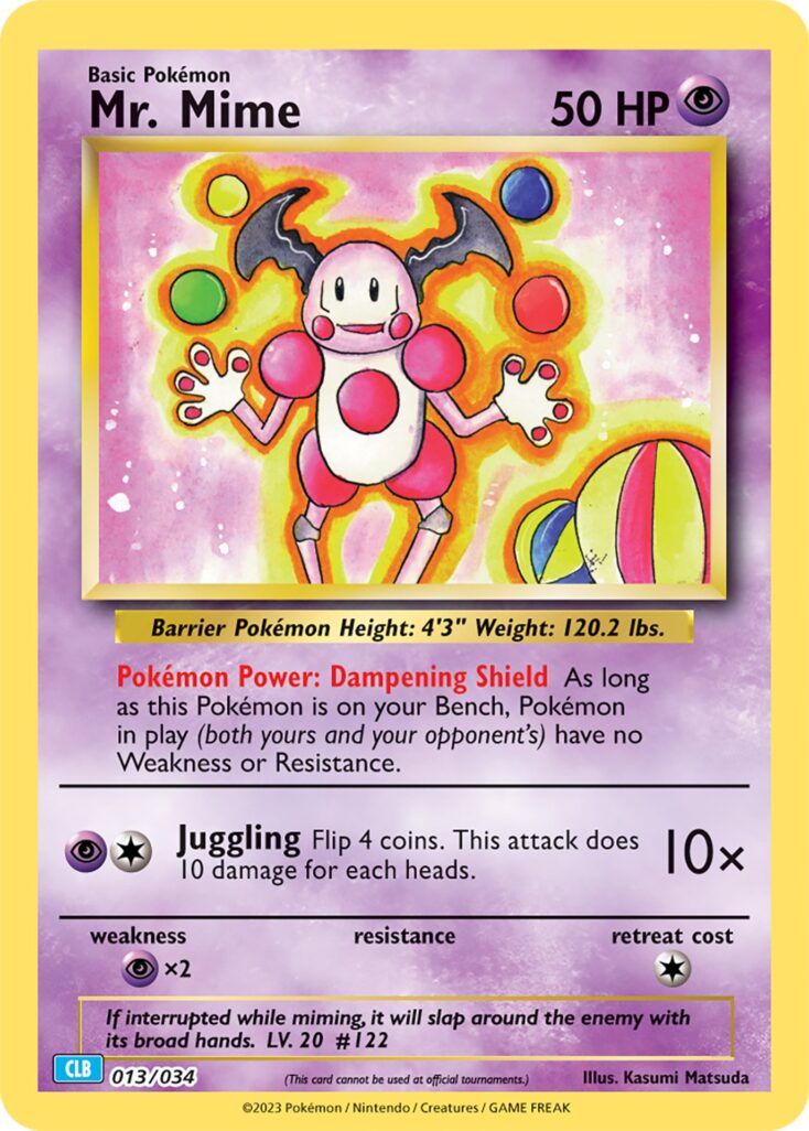 Mr. Mime card