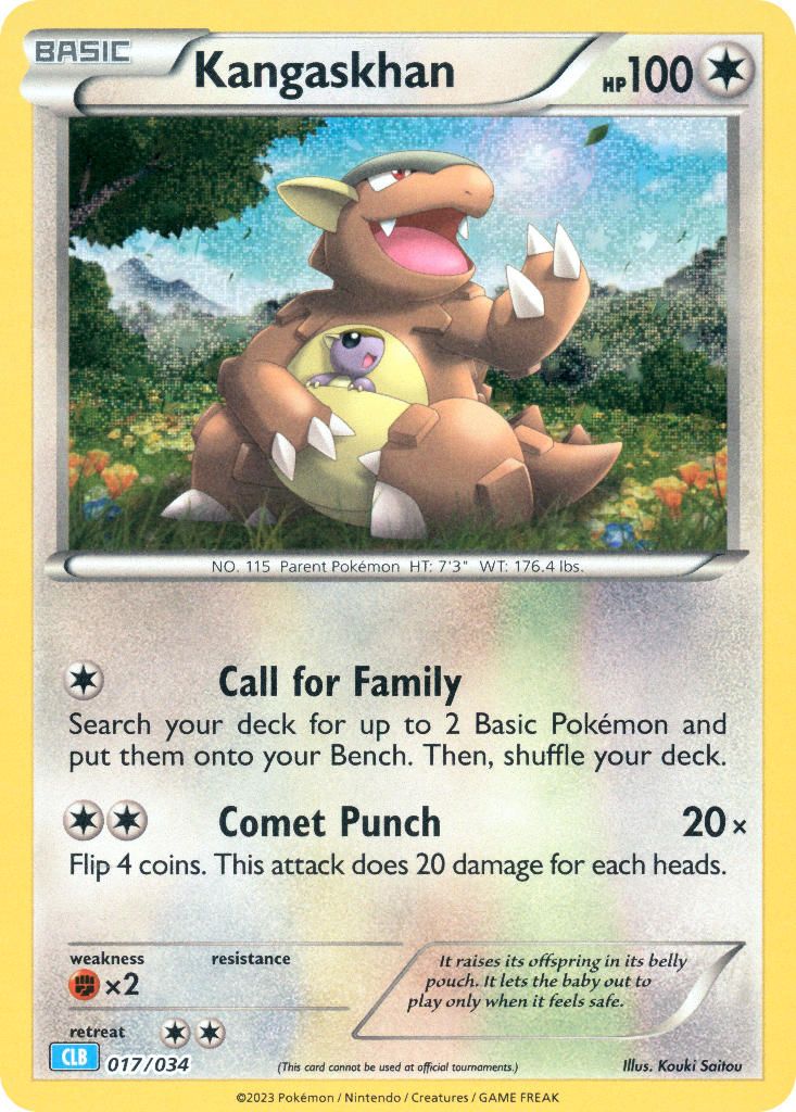 Kangaskhan card