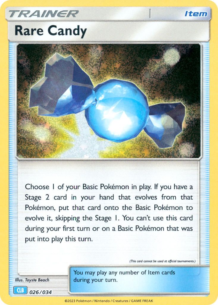 Rare Candy card