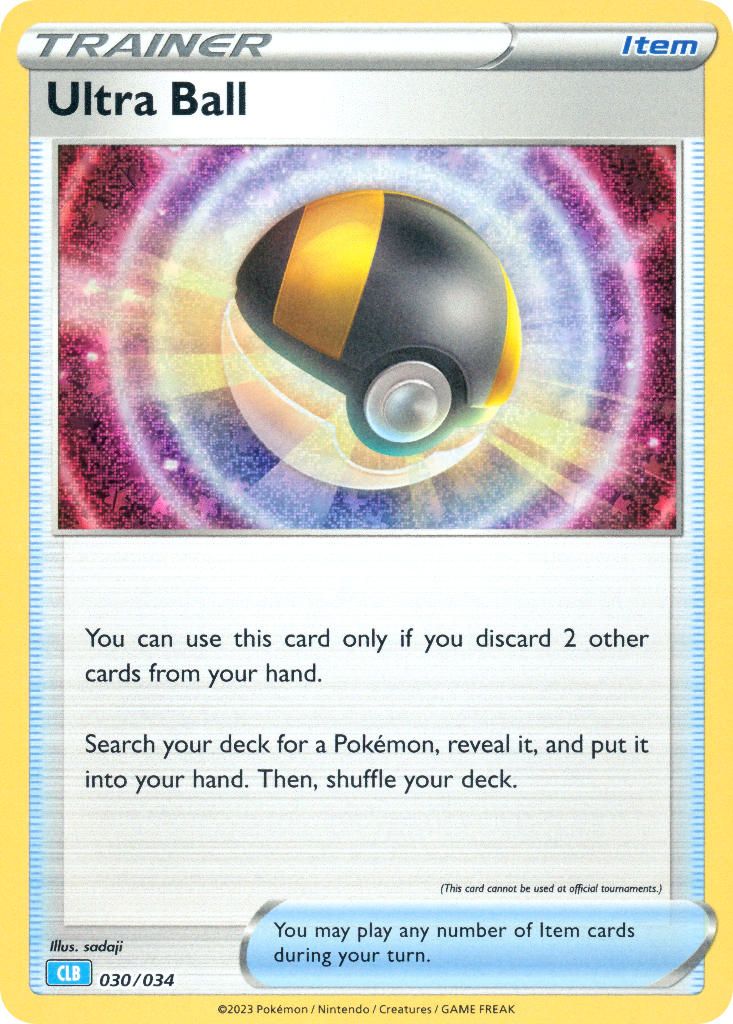 Ultra Ball card