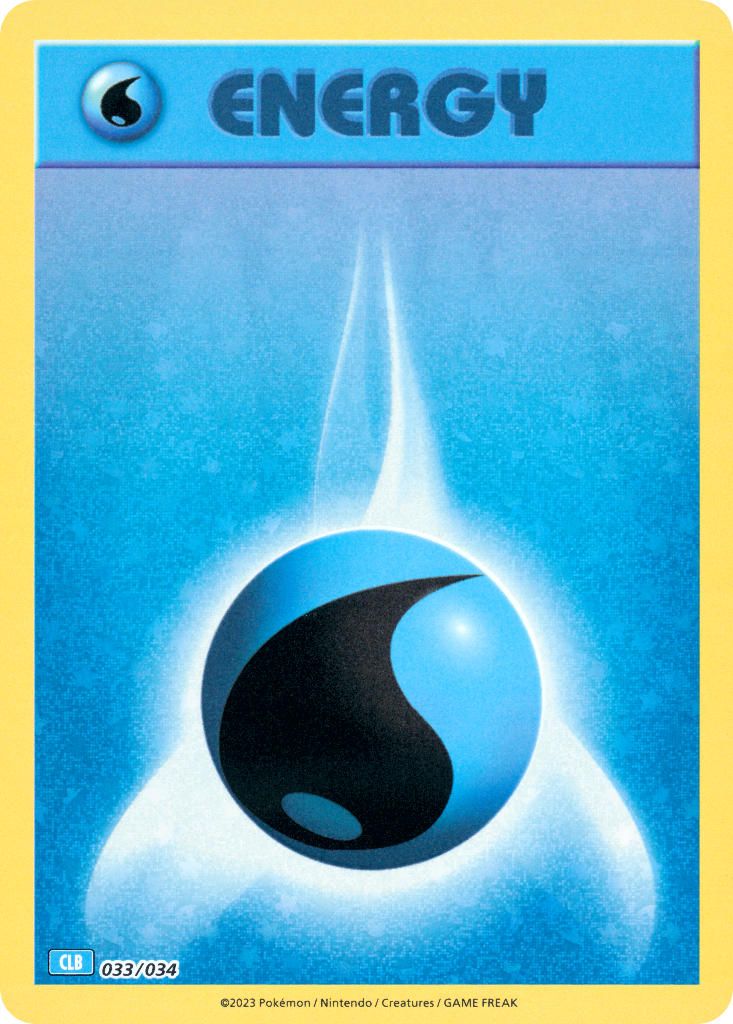 Water Energy card