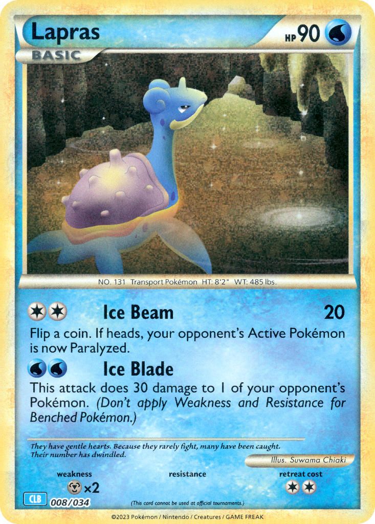 Lapras card