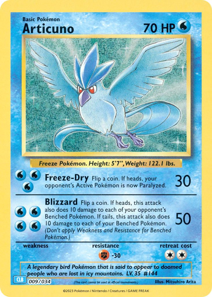 Articuno card