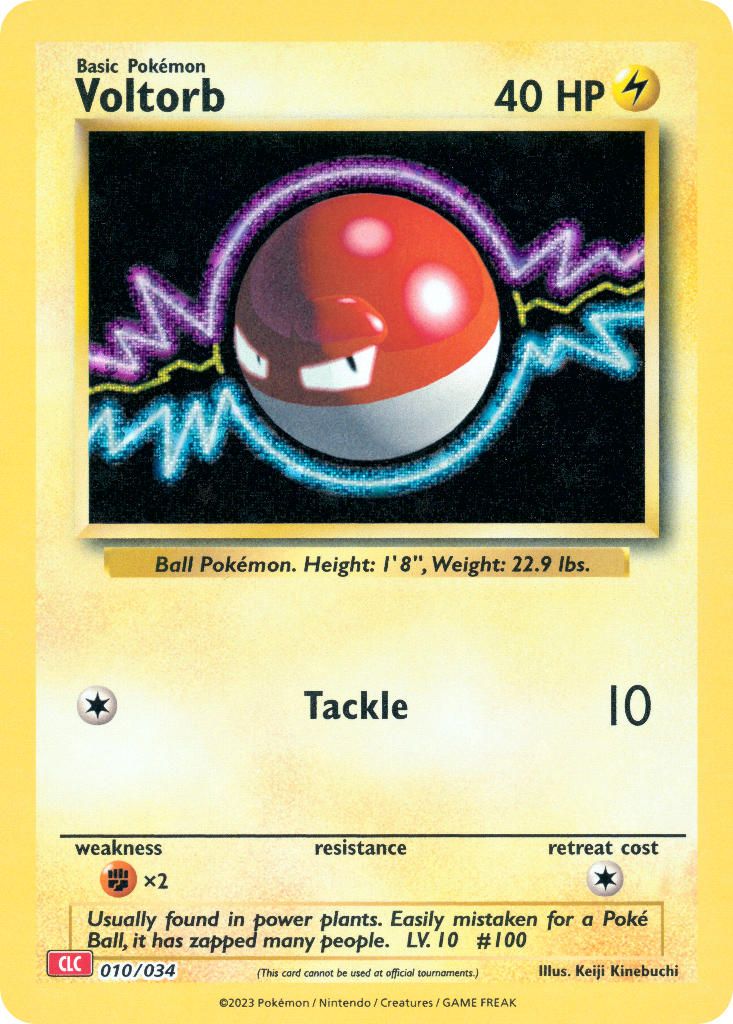 Voltorb card