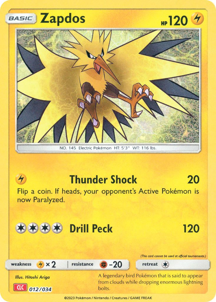 Zapdos card