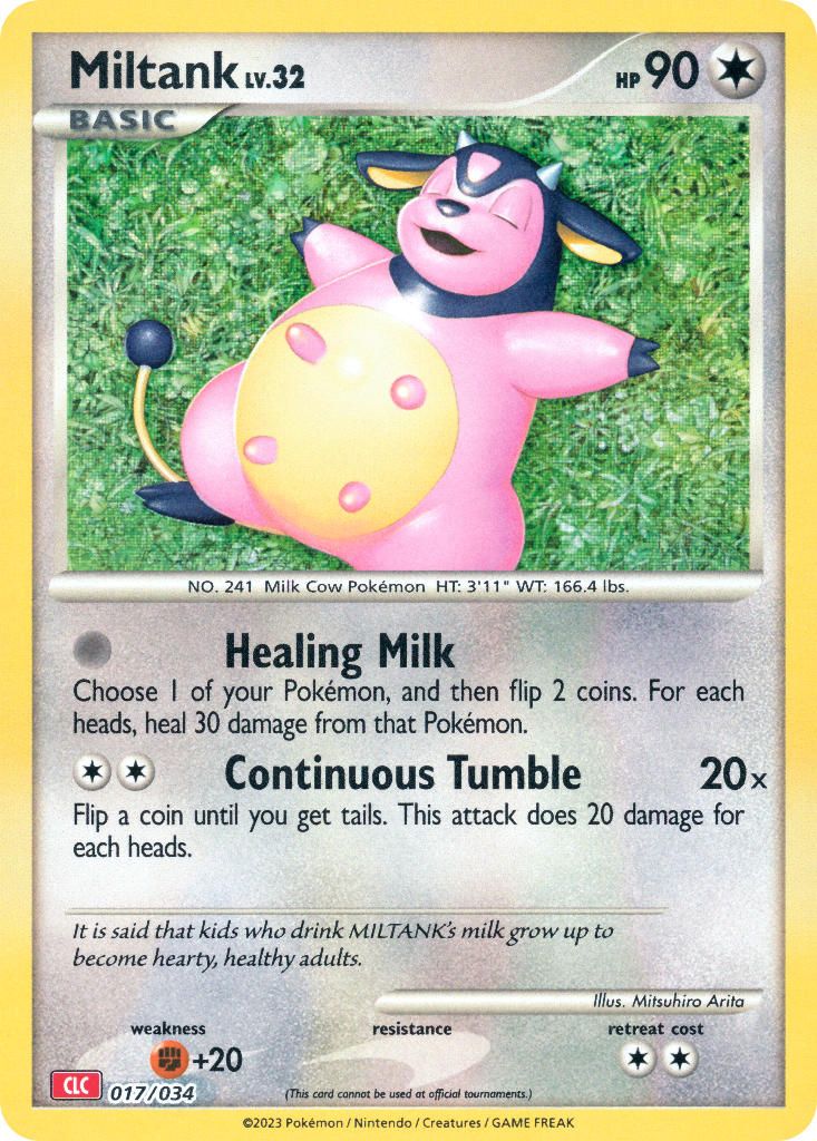 Miltank card