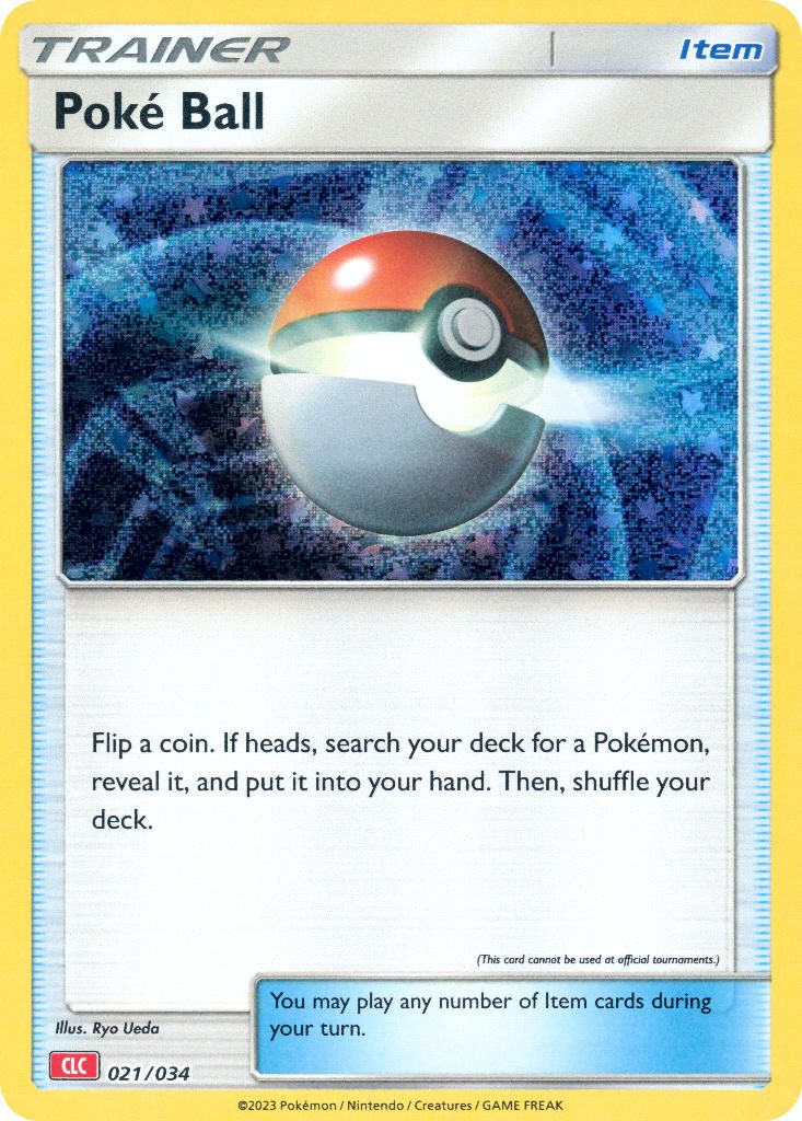 Poké Ball card