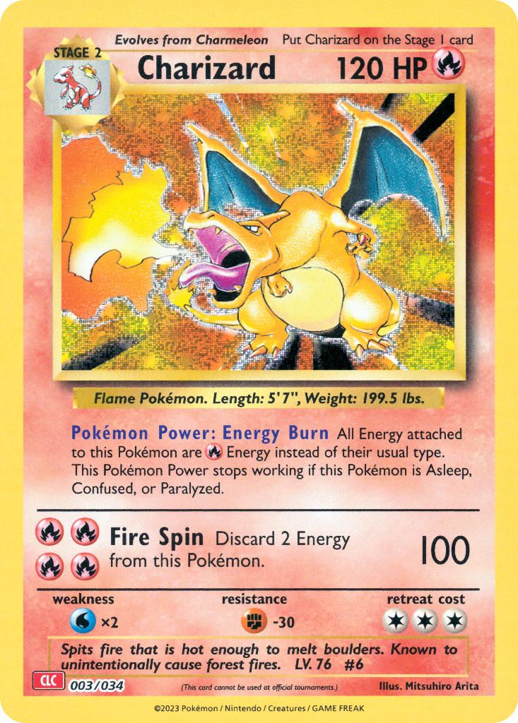 Charizard card