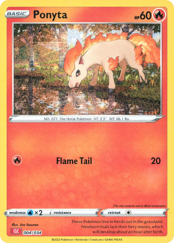 Ponyta card