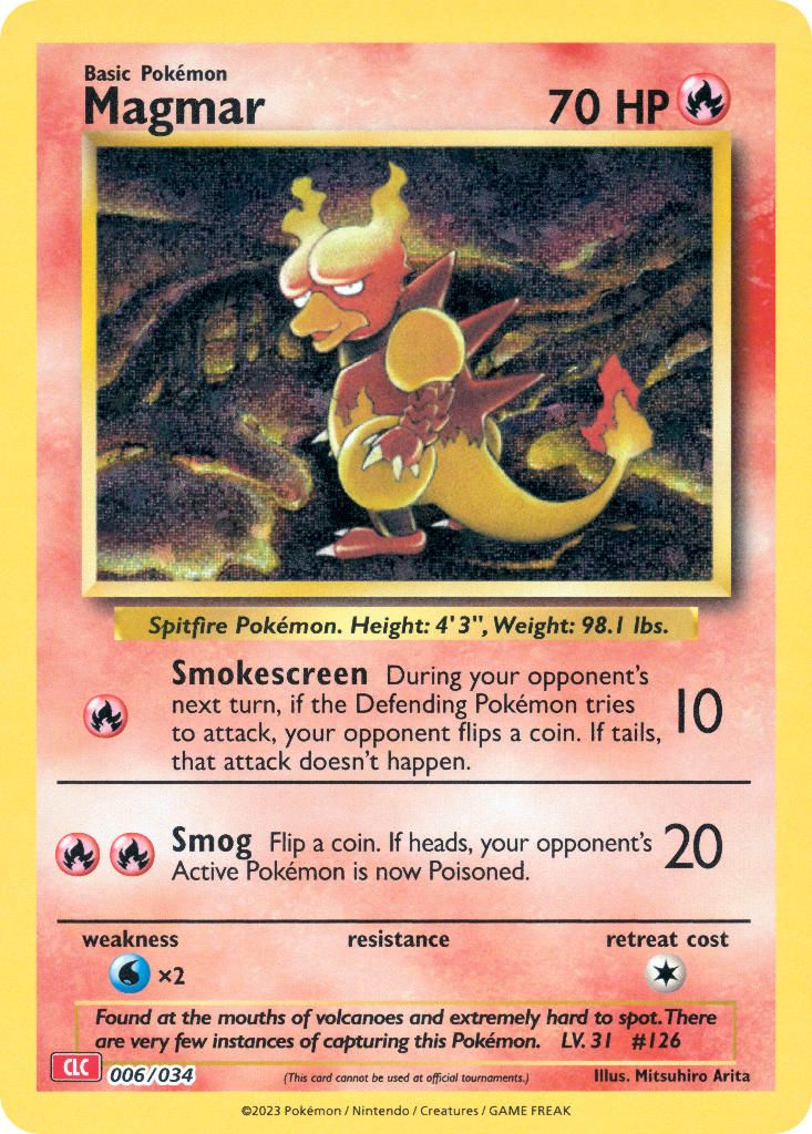 Magmar card