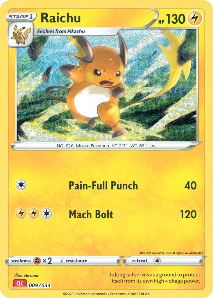 Raichu card