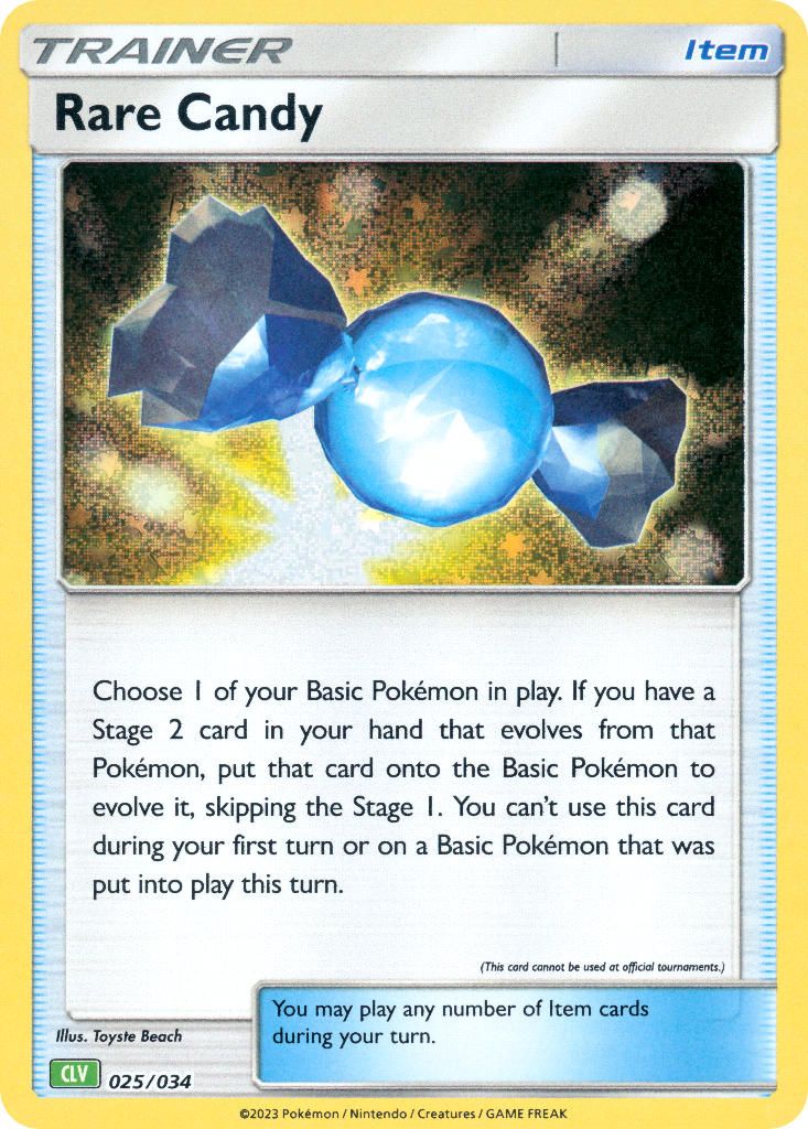 Rare Candy card