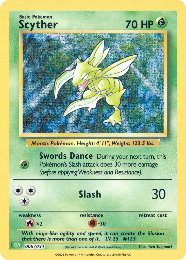 Scyther card