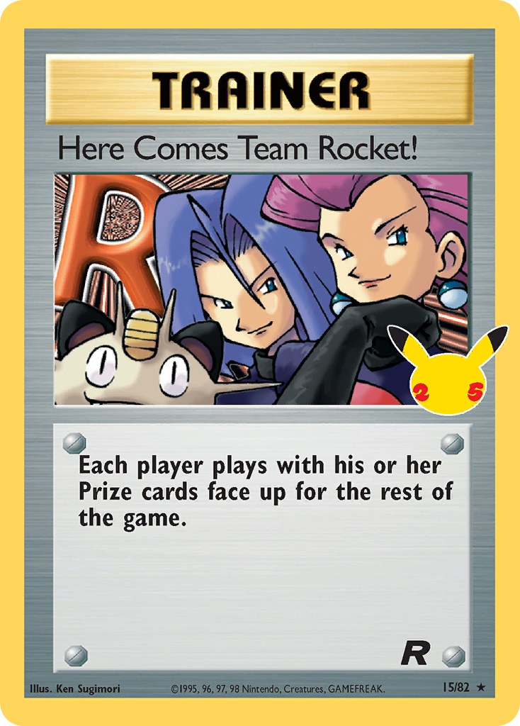 Here Comes Team Rocket! card
