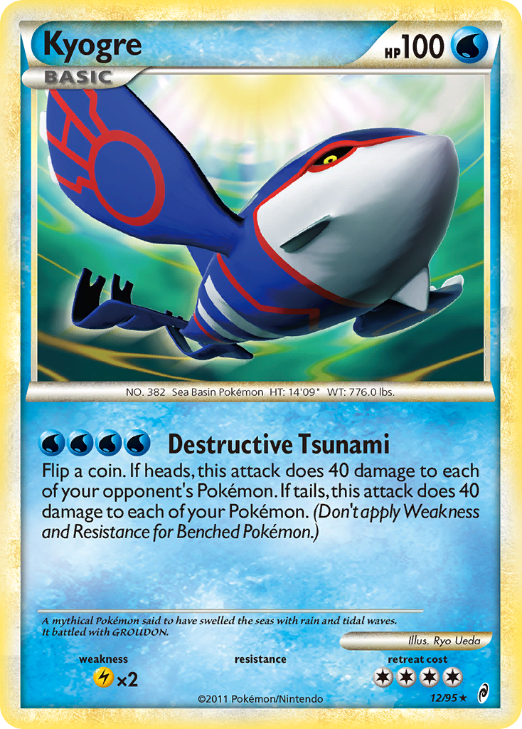 Kyogre card