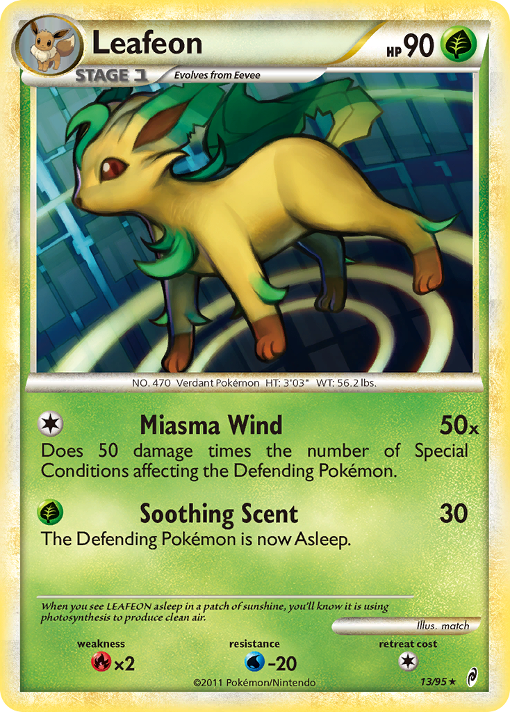 Leafeon card