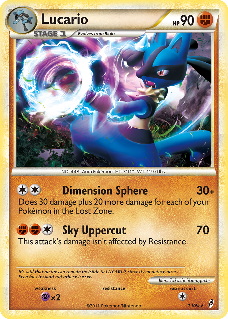 Lucario card