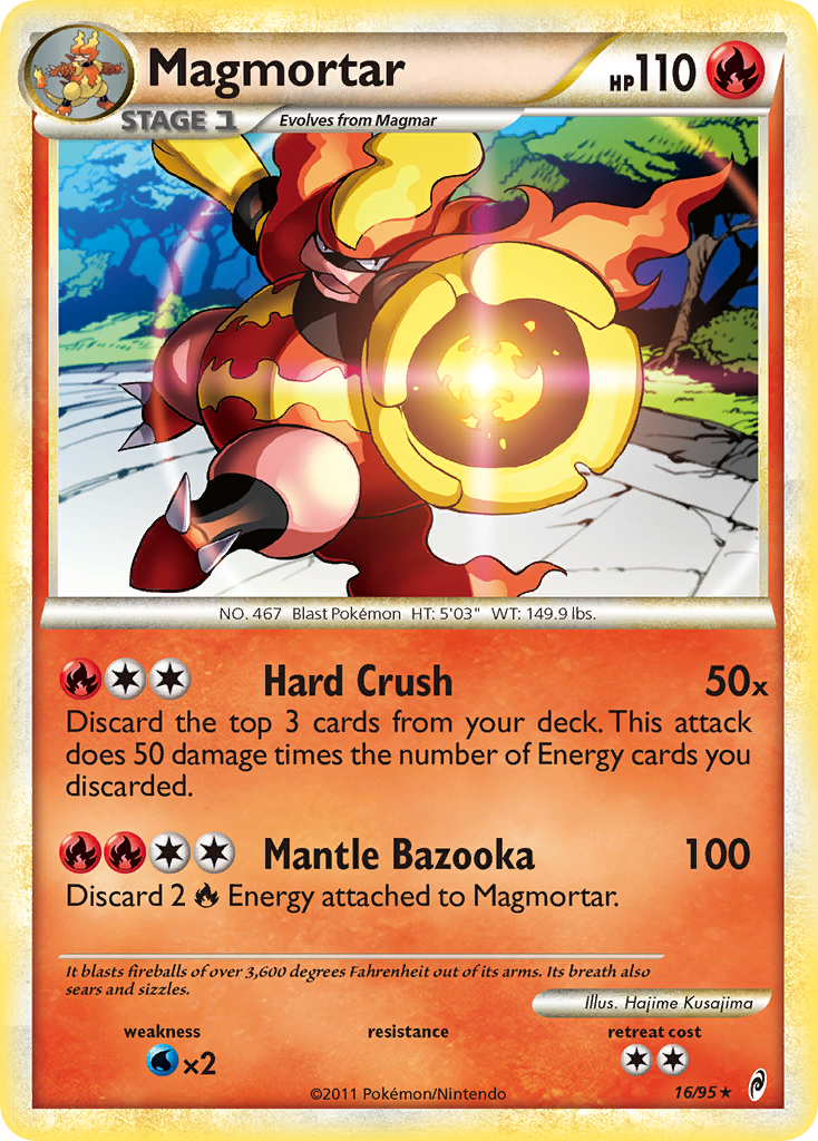 Magmortar card