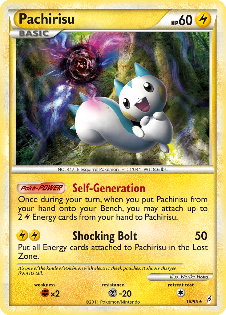 Pachirisu card