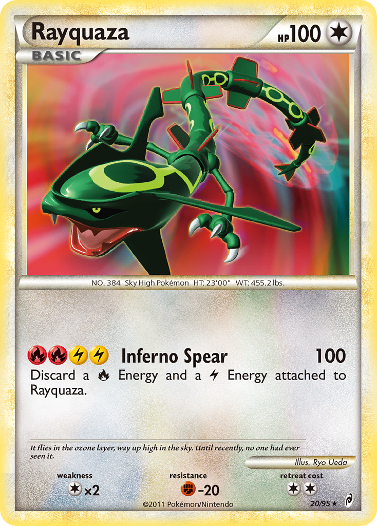 Rayquaza card