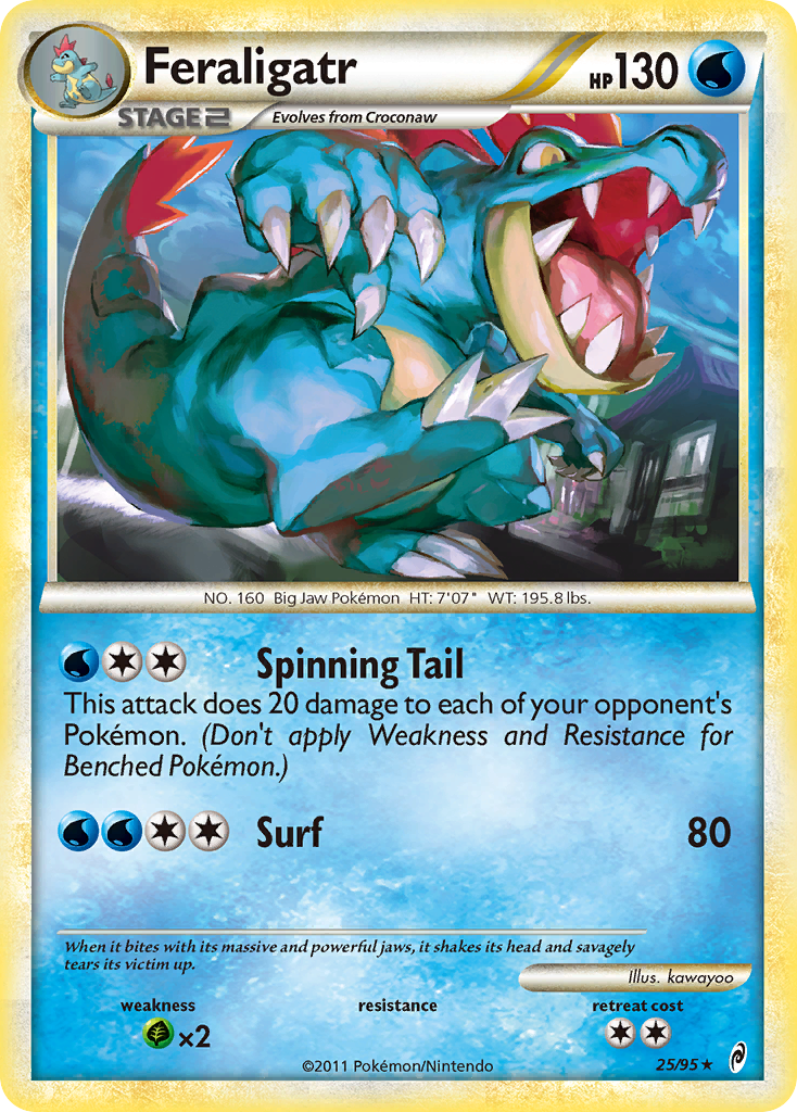 Feraligatr card