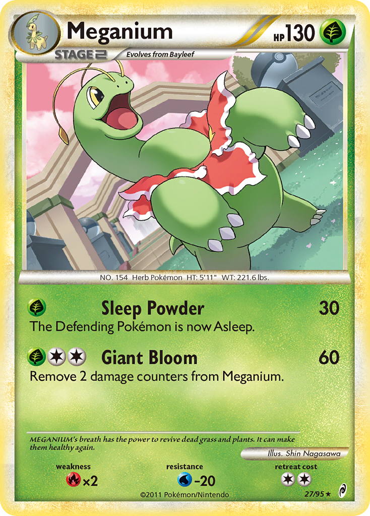 Meganium card