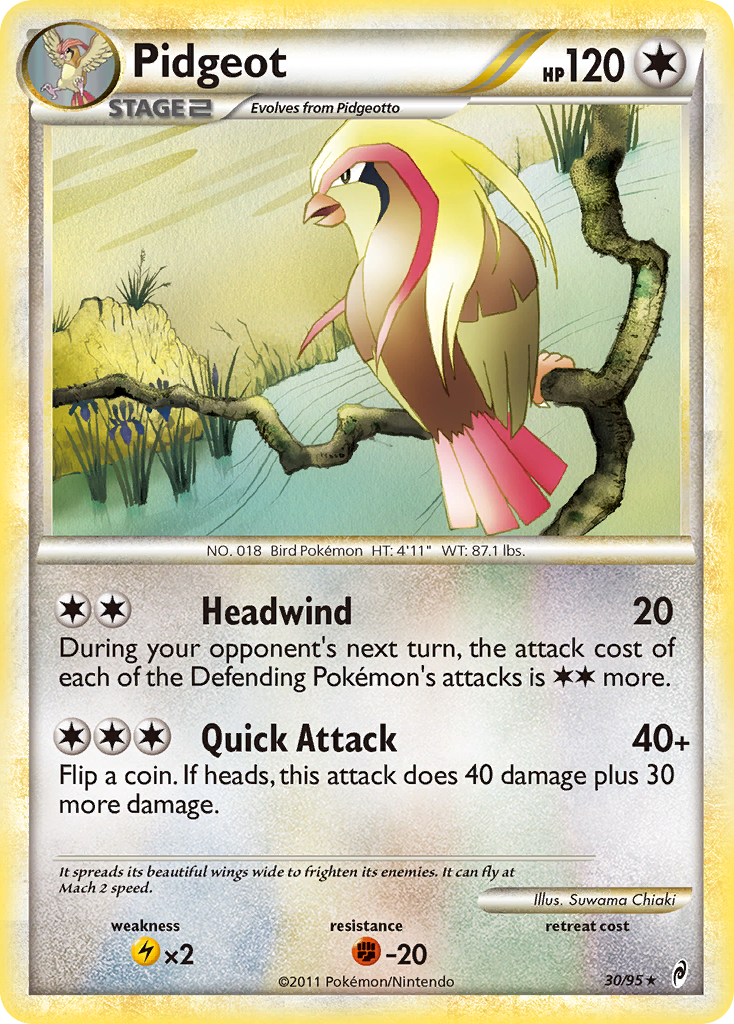 Pidgeot card