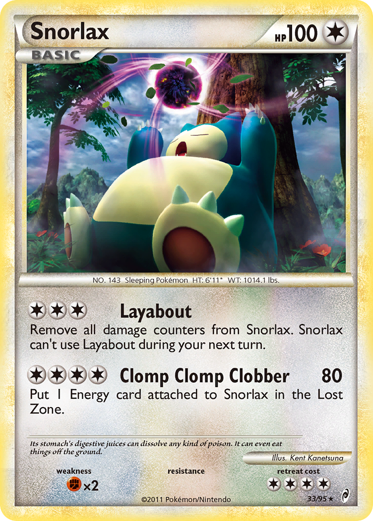 Snorlax card