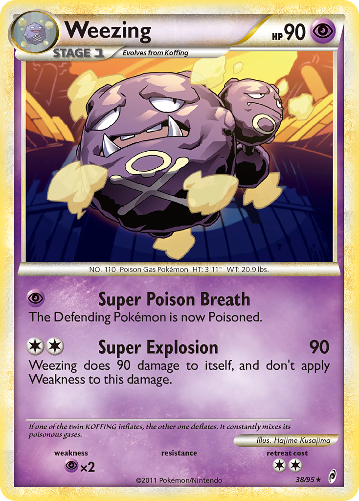 Weezing card