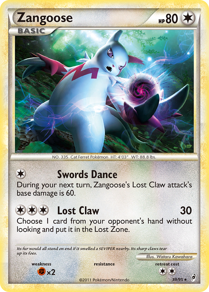 Zangoose card