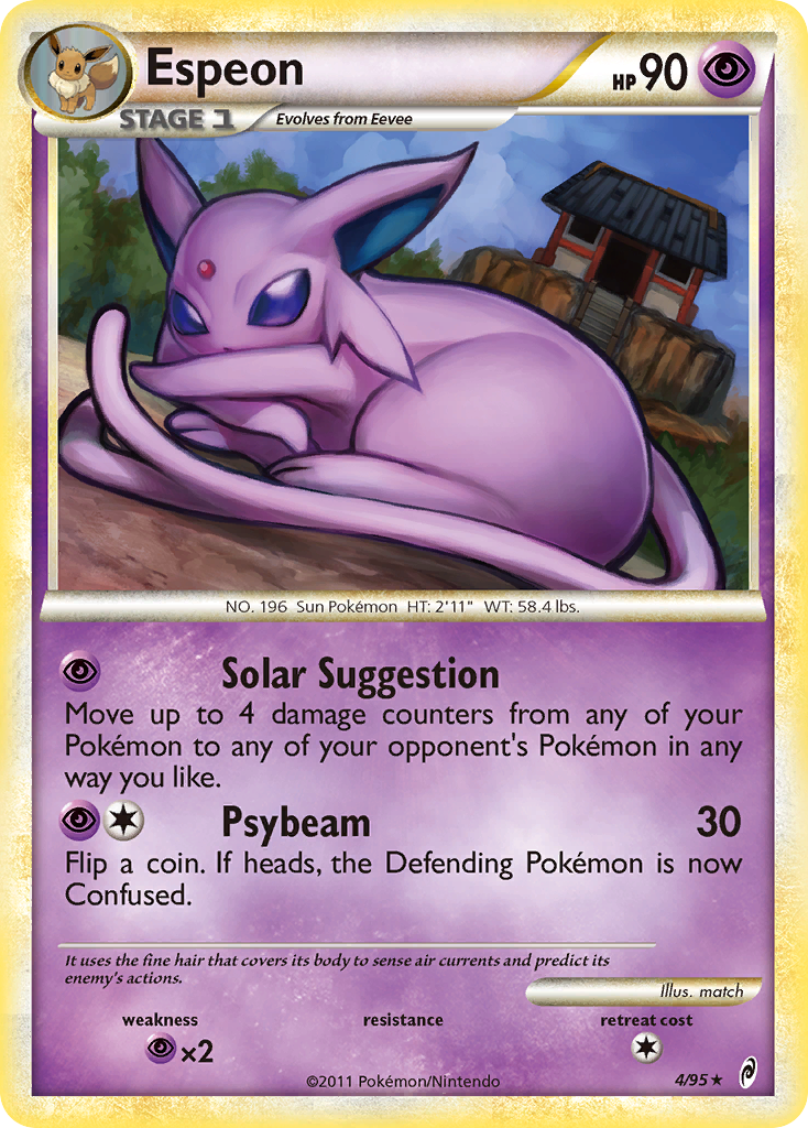 Espeon card