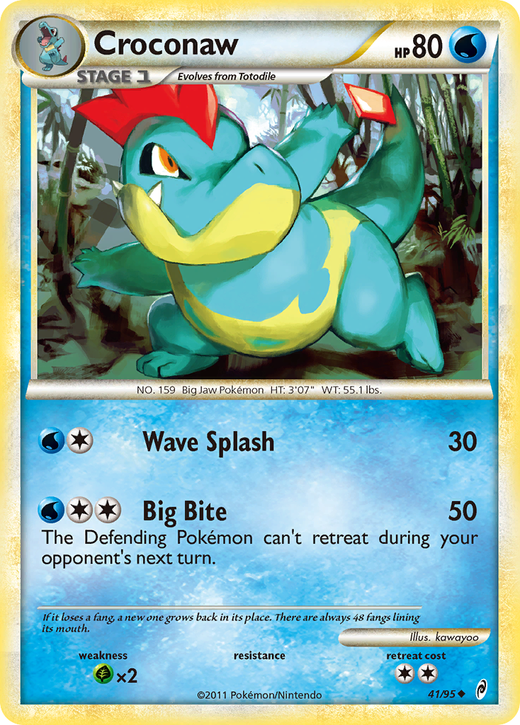 Croconaw card