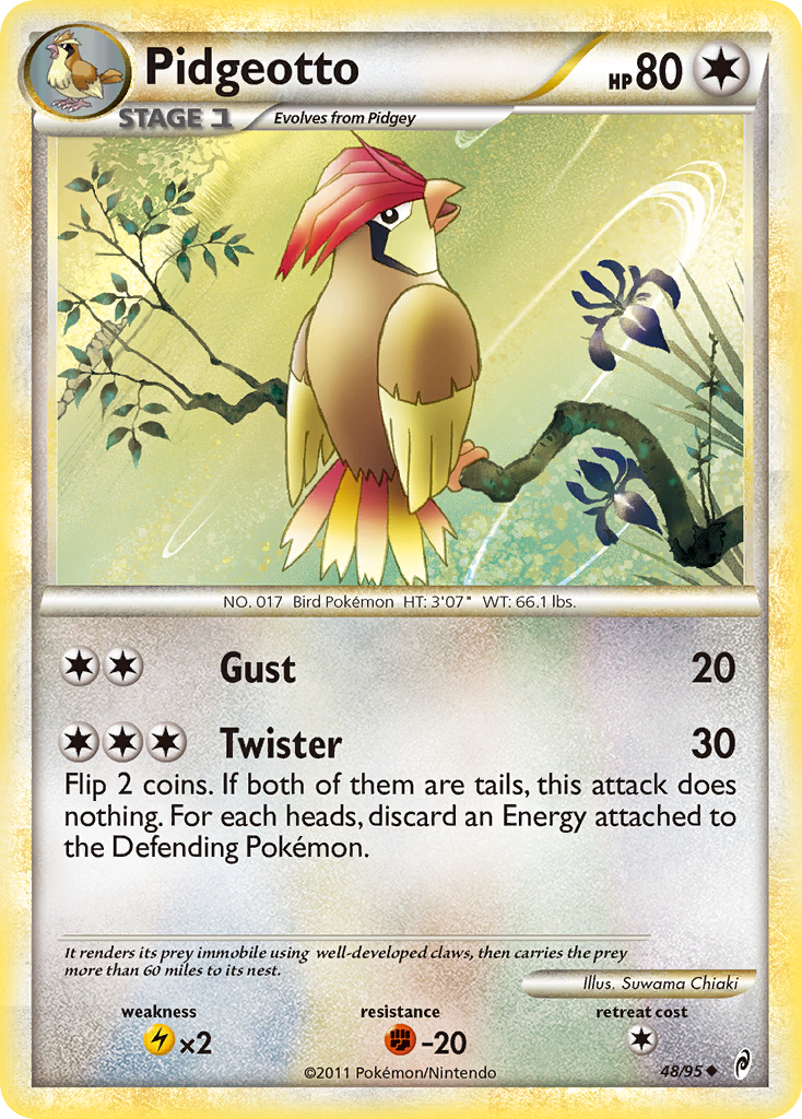 Pidgeotto card