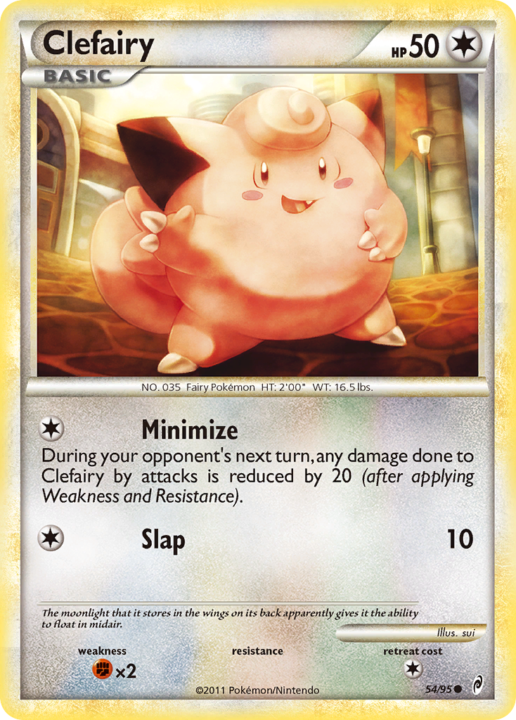 Clefairy card