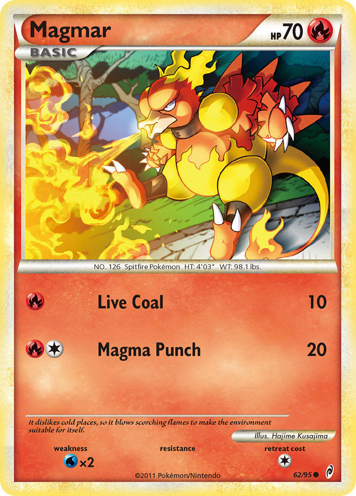 Magmar card