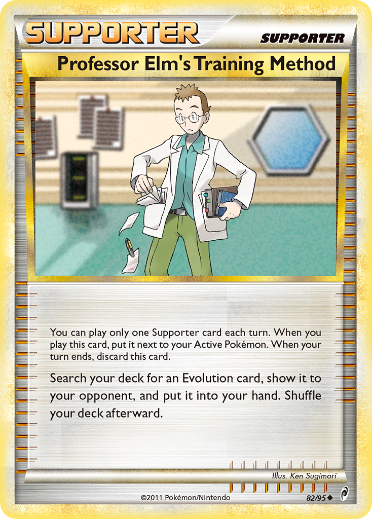 Professor Elm's Training Method card