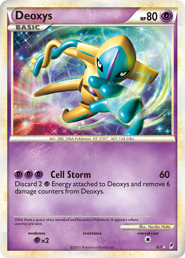 Deoxys card