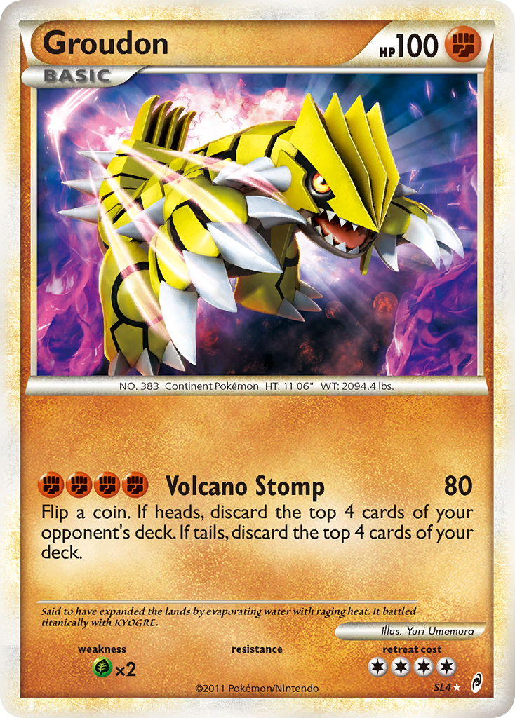 Groudon card