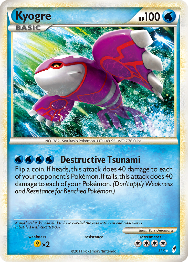 Kyogre card