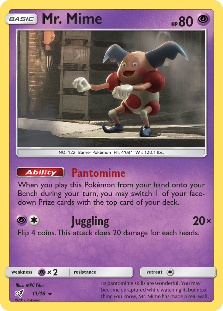 Mr. Mime card