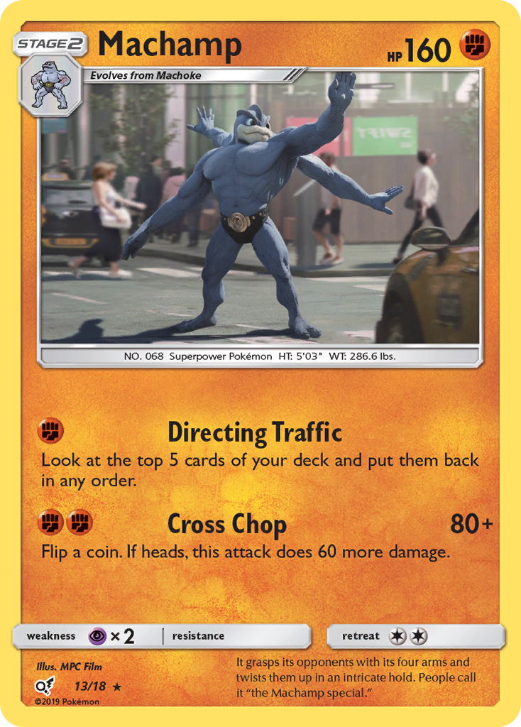 Machamp card