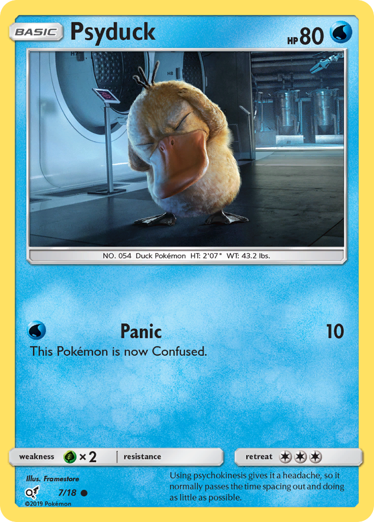 Psyduck card