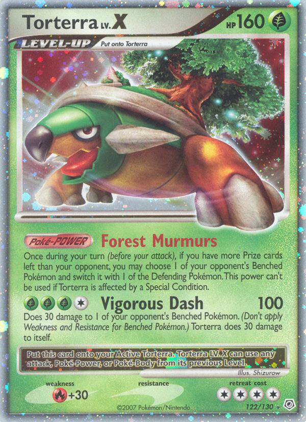 Torterra LV.X card