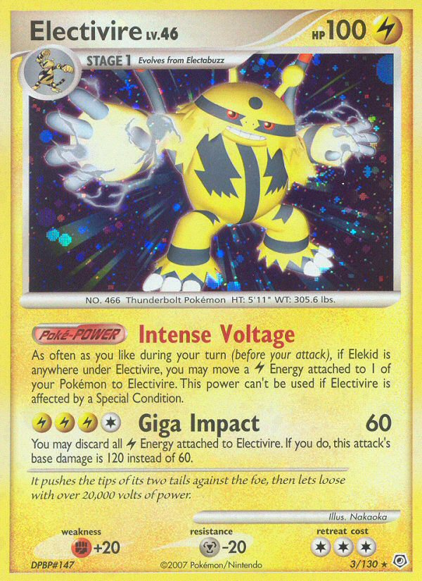 Electivire card