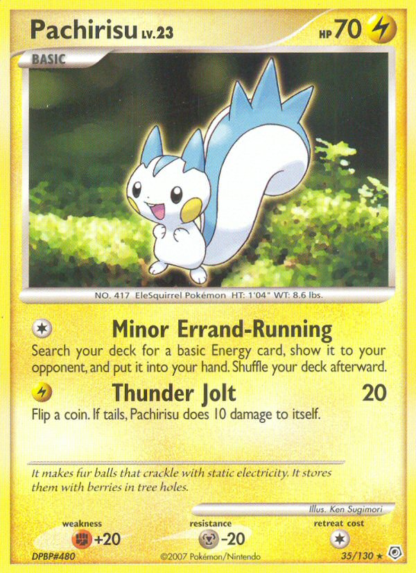 Pachirisu card