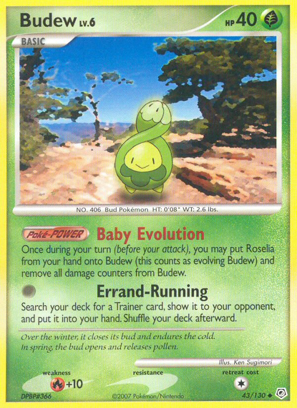 Budew card