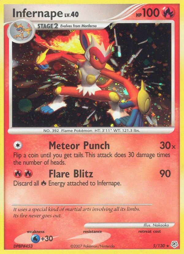 Infernape card