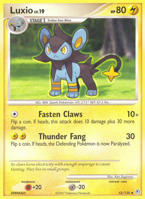 Luxio card