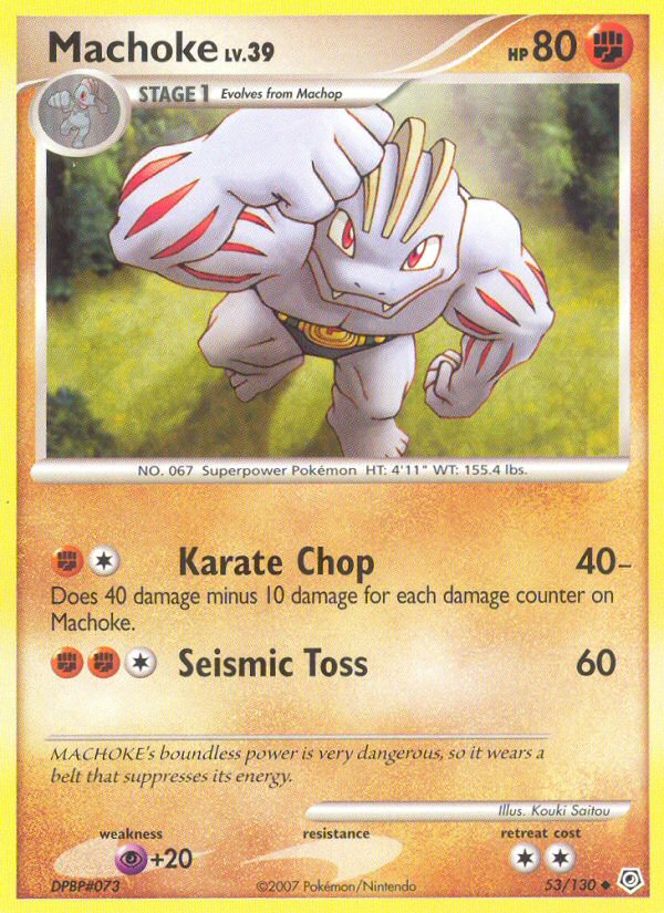 Machoke card