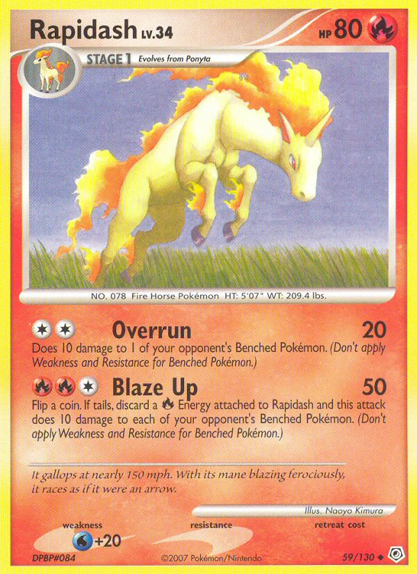 Rapidash card